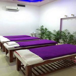 khăn trải giường spa