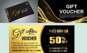 Mẫu voucher spa